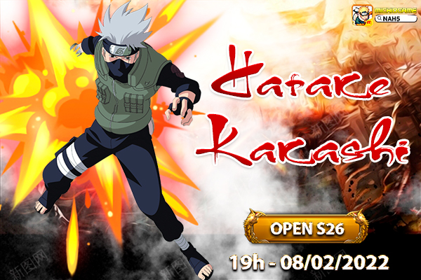 Naruto H5 Open S26 Hatake Kakashi Free VIP 2 NA_S26