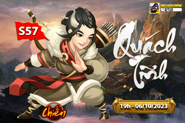 gamemobile - Đông Tà 2D Open S57 Quách Tĩnh Free VIP 15 DT57